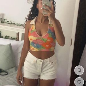 Zara Floral Halter Top